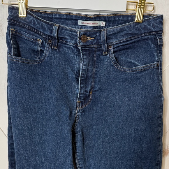 Bootcut Jeans in Deep Indigo Blue - Picture 5 of 11